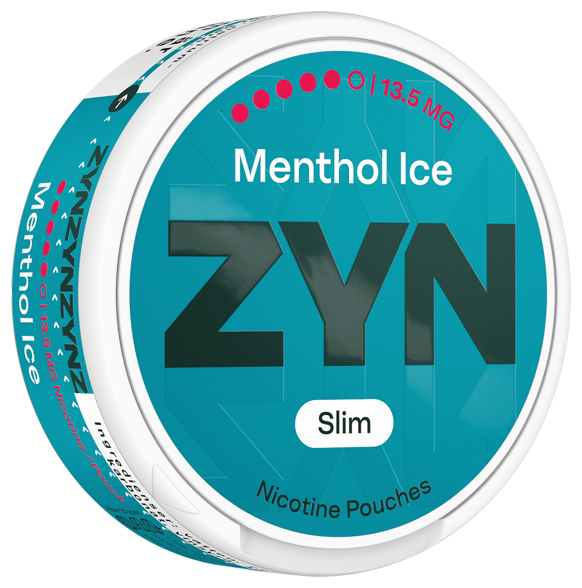 ZYN Menthol Ice Slim 13.5mg