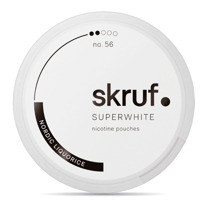 Skruf Superwhite No.56 Nordic Liquorice
