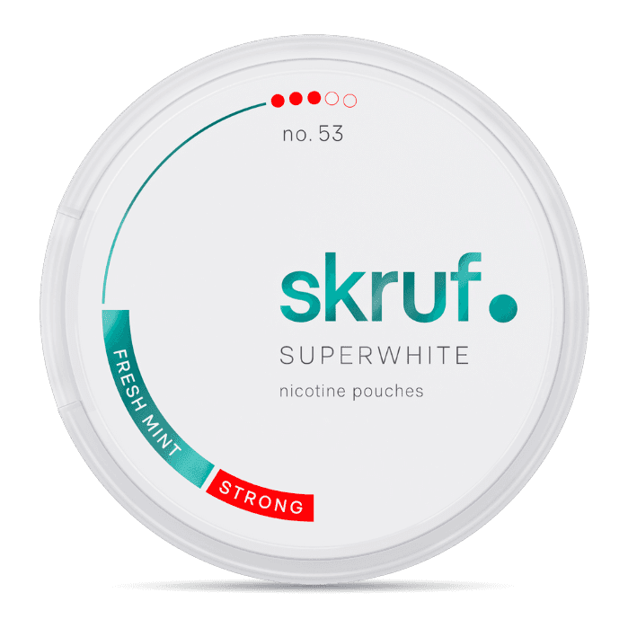 Skruf Superwhite No.53 Fresh Mint Strong
