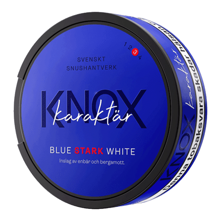 Knox Karaktär Blue Stark White